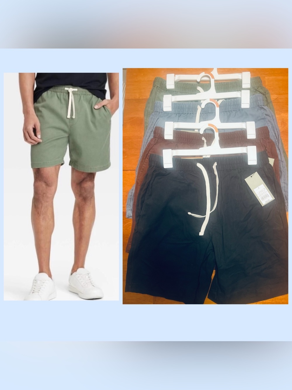 Goodfellow & Co Men's Pull-On Shorts / Bundle 4 pair size medium
